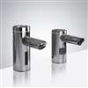 Fontana Deauville Commercial Hands-Free Motion Sensor Faucet & Automatic Liquid Soap Dispenser For Restrooms